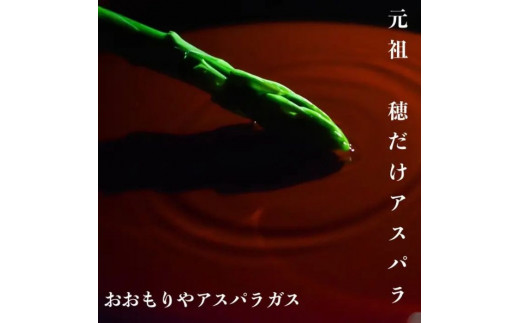 アスパラ王子が育てた自慢のアスパラ　おおもりやオリジナル　穂だけアスパラ1kg（さぬきのめざめ おおもりや）【予約受付：ご用意でき次第発送】【H-77】
