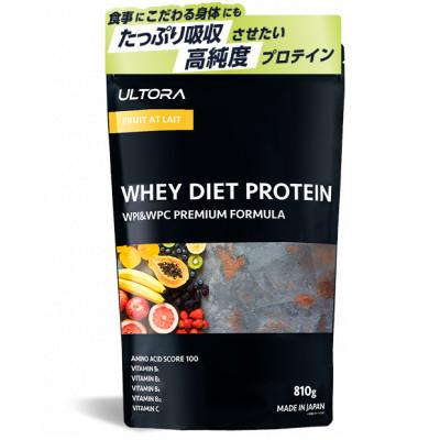 ふるさと納税 川越市 ULTORA ホエイダイエットプロテイン 810g フルーツオレ風味
