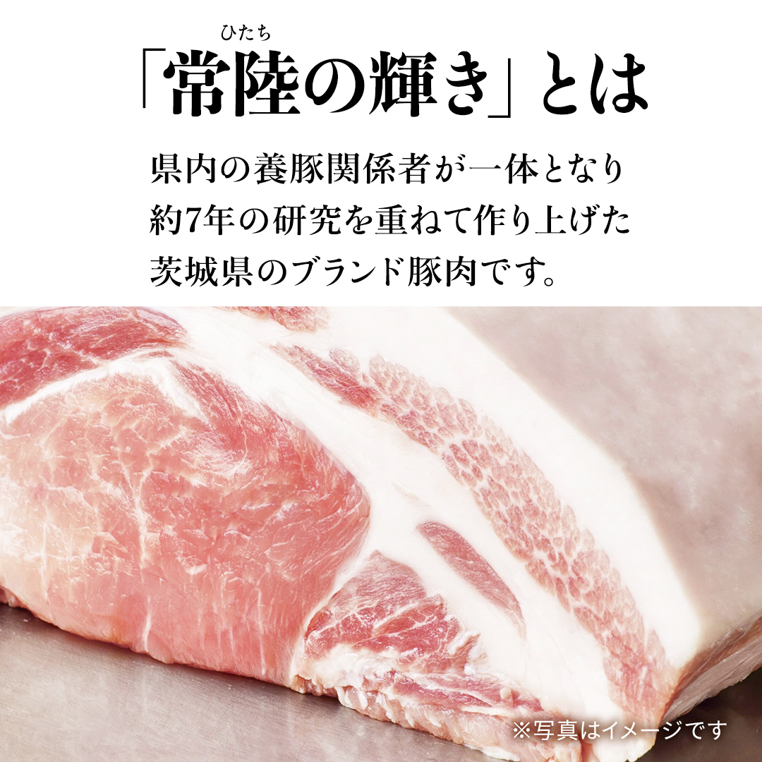 【 6カ月 定期便 】茨城県 銘柄豚 「 常陸の輝き 」豚ロース 味噌漬け 6枚入 （ 100g × 6枚 ）（AP017）