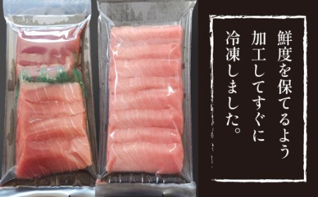 海鮮丼の具！ 中トロと赤身 1人前 & 中トロ 1人前 ／ 刺身 冷凍 食べ比べ 【十六家】