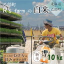 【ふるさと納税】＜北海道の米（10kg）～もっちり柔らか！若い農家が作る新米＞　10kg　北海道　乙部町　甘い　米　新米　もちもち　北海道産　お米