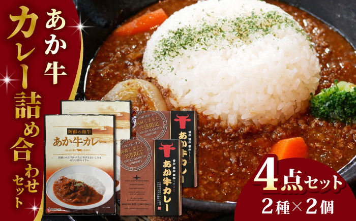 
            熊本県産 あか牛 カレー詰め合わせセット 熊本 赤牛 褐牛 あかうし 褐毛和種 肥後 冷凍 国産 牛肉【有限会社 三協畜産】[YCG046] 
          