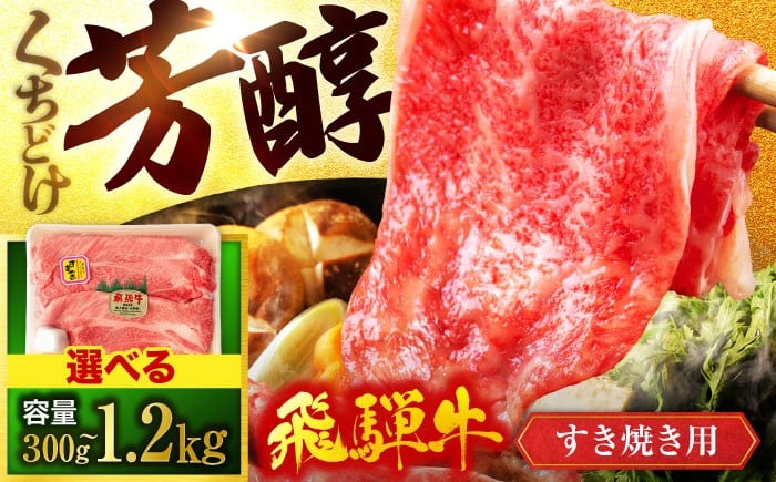 
                  飛騨牛 すき焼き用 スライス 選べる内容量【有限会社マルゴー】牛肉 5等級 A5ランク すきやき スキヤキ すき焼  和牛 国産 [MBE057]
                