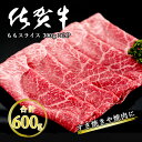 【ふるさと納税】 佐賀牛モモスライス600g（300g×2P） N15-27