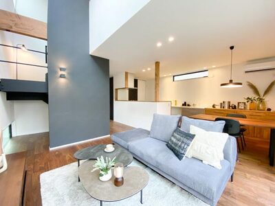 【新築デザイン住宅・家づくり】図面作成費20万円分チケット 楓工務店 設計 住宅 図面 建築 建設 P-04 図面 新築 設計 住居