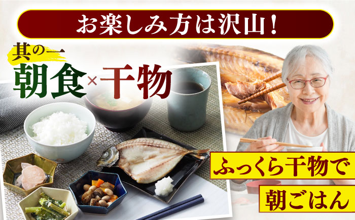 【3回定期便】晩酌のお供にお試しひものセット【有限会社　篠崎海産物店】[KAD126]/ 長崎 平戸 魚介類 魚 干物 一夜干し 開き あご干物 あじ干物 さわら干物 さば干物 定期便