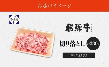 飛騨牛 切り落とし 薄切り 和牛 飛騨牛【280g×1P】【冷凍】