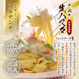 ＜新登場＞さぬき生パスタ (フェットチーネ) (750g) 生パスタ パスタ フィットチーネ スパゲッティ スパゲティ デュラムセモリナ アルデンテ コシ もちもち さぬき 香川県 半生 小麦 麺 小