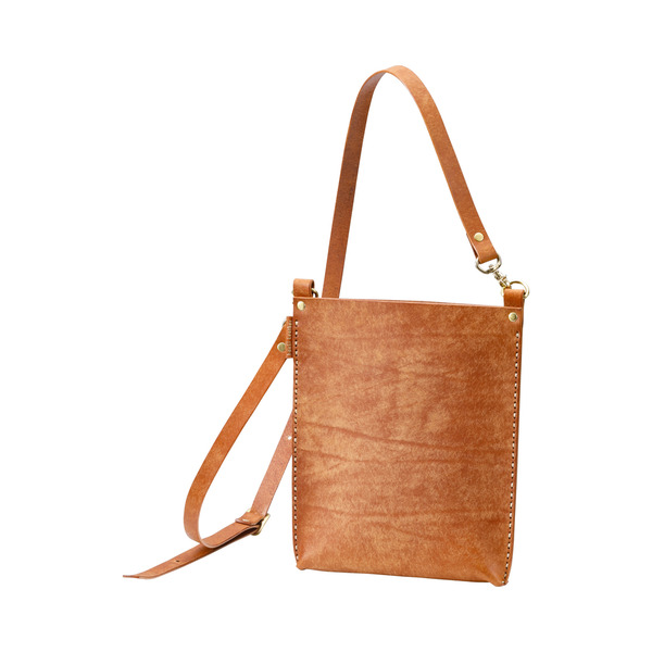 豊岡鞄 haaki Leather SDバッグ HLB101 コニャック/ KOMOREBI 木和田正昭商店 牛皮革 革 ショルダーバッグ レディース 高級 おしゃれ バッグ かばん カバン 鞄 シン
