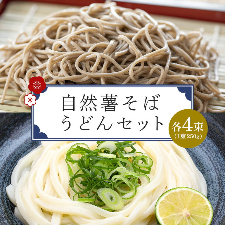 【ふるさと納税】自然薯 そば うどん セット