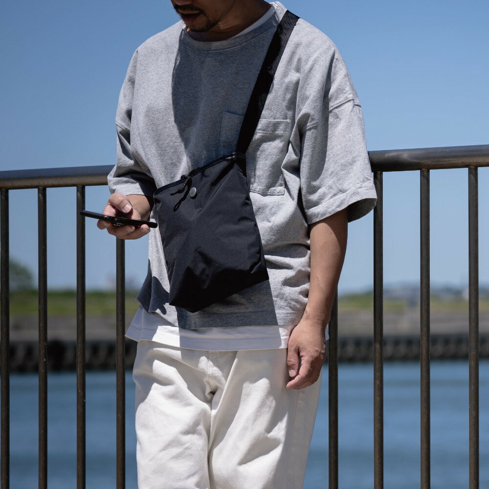 【ふるさと納税】パッカブル ミニショルダー　NAKI 【S】Super water repellent