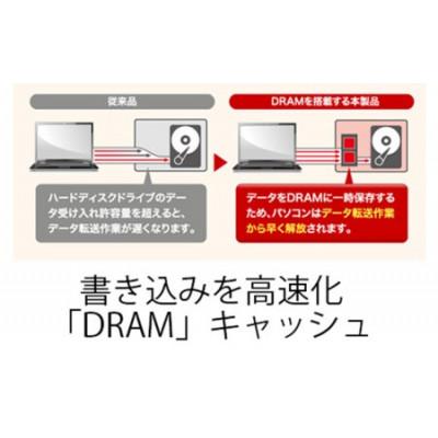 ふるさと納税 日進市 BUFFALO/バッファロー DRAMキャッシュ搭載 外付けHDD (冷却ファン搭載) 4TB |  | 02