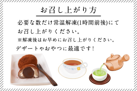 生チョコ食感 チョコ大福 20個 北九食品株式会社 《30日以内に出荷予定(土日祝除く)》大福 和菓子 スイーツ 福岡県 鞍手郡 鞍手町