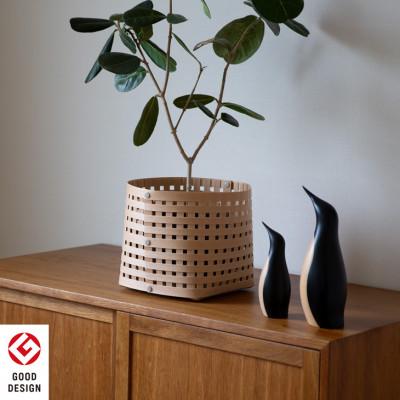 ふるさと納税 奥州市 暮らしを豊かにするシンプルで美しいかご S3 ベージュ バンドシー [AR035] |  | 01