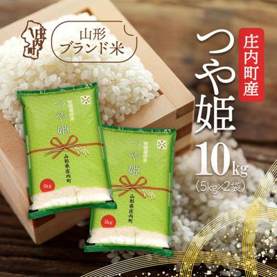 ふるさと納税 庄内町 庄内町産 つや姫 10kg 5kg×2袋 令和7年産 2025年産 ブランド米