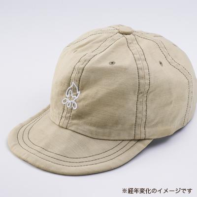 ふるさと納税 坂戸市 save 洗って経年変化するキャップ カーキ (たき火刺繍) |  | 02