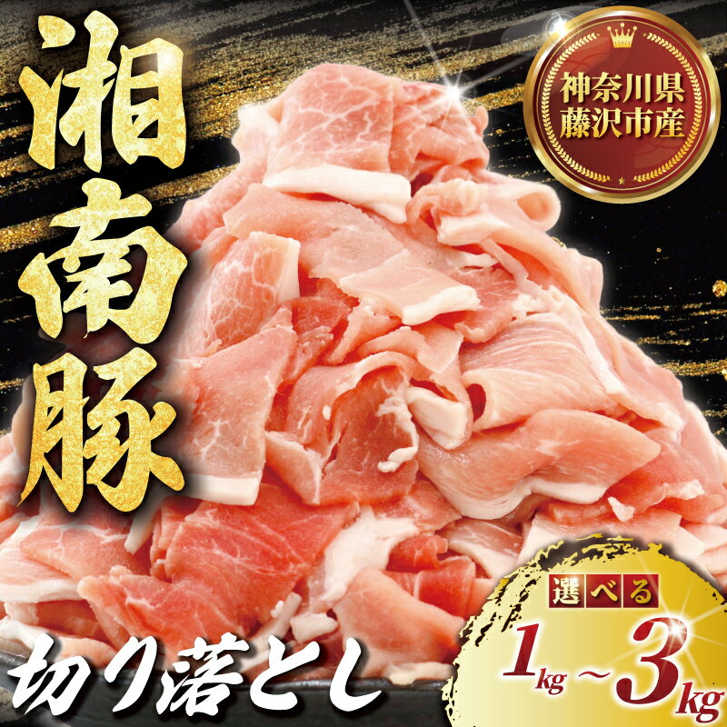 【ふるさと納税】ぶたにく 計 1 ~ 3 kg 250g × 4 ~ 12 パック 切り落とし 湘南豚 国産豚肉 豚 肉 お肉 ぶた BBQ バーベキュー ポーク 国産ポーク 焼き肉 やきにく カレー しゃぶしゃぶ きりおとし 人気 生姜焼き 豚丼 鍋 お肉 肉 おにく niku buta 生肉 神奈川 湘南 藤沢