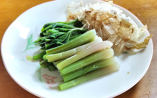 アイコ（ミヤマイラクサ） 約1200g 秋田の山菜【180P3203】