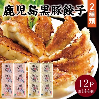 
                  鹿児島黒豚餃子2種類12P(計144個)【1728770】
                