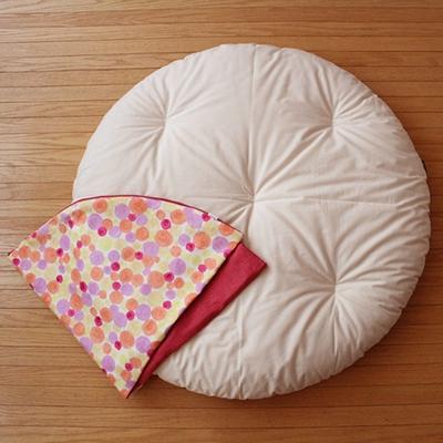 ふるさと納税 京都市 【洛中高岡屋】せんべい座ぶとん(しゃぼんはる&躑躅色) |  | 02