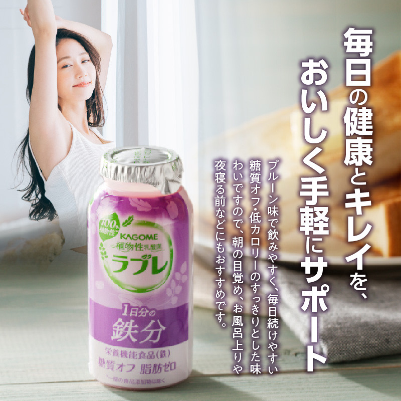 【3ヶ月定期便】植物性乳酸菌ラブレ　1日分の鉄分36本（計108本）
