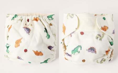 【kucca】kucca 布おむつ お試しセット （ テープ型カバー 1枚・ オーガニック成形おむつ 1枚・ パシーマ®おむつ 1枚）【XSサイズ（3kg未満－5kg）】 ベビー 赤ちゃん おむつ カ