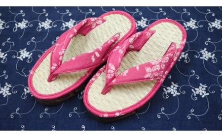 29015C_呉服屋さんの七島イ焼桐下駄（巾広タイプ）