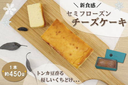 セミフローズン チーズケーキ 450g 新食感  人気 スイーツ おすすめ セレクト チーズケーキ 