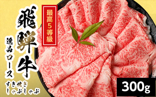 【11月発送】 飛騨牛 最高5等級 逸品ロース すきしゃぶ用 300g 岐阜県産 黒毛和牛 5等級 ロース すき焼き しゃぶしゃぶ 霜降り 牛肉 牛 国産 お取り寄せ ごちそう 自宅用 和牛 最短発送 養老ミート