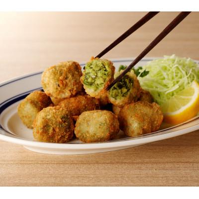 ふるさと納税 木津川市 ねぎに恋するメンチボール　24個入り