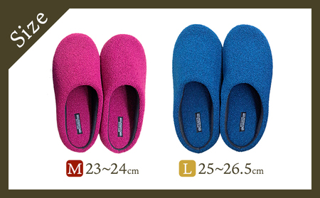 椅子張り生地を使ったルームシューズ 1足 ピンク Mサイズ ヤングハウス《30日以内に出荷予定(土日祝除く)》｜ スリッパ ルームシューズ タイプ お手入れ 簡単 おしゃれ シンプル ギフト プレゼン