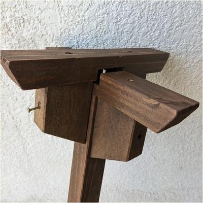 ふるさと納税 小牧市 バードフィーダー　本体と据え付け用天板&杭のセット(本体とオプションのセット)[161P22] |  | 02