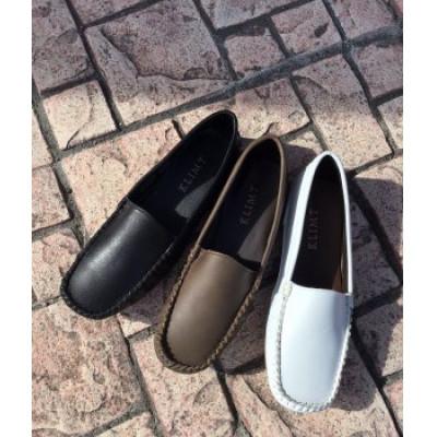 ふるさと納税 静岡市 靴　KLIMT(クリムト) のふわふわ楽チン　23.5cm　ブラック　モカシンシューズ　 |  | 03