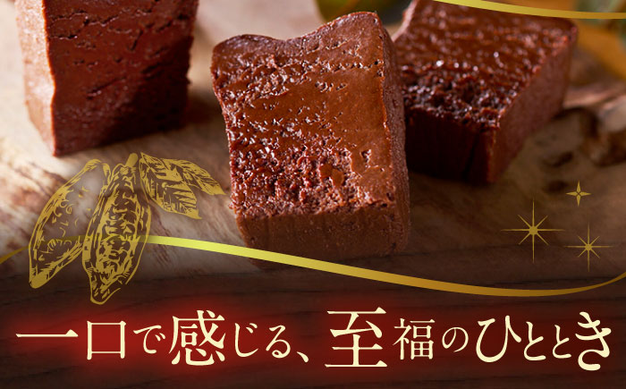 【自分へのご褒美に！】至福のくちどけ生ガトーショコラ / チョコケーキ ショコラ ケーキ スイーツ チョコレート お祝い / 佐賀県 / 株式会社ユニコ [41AAAF007]