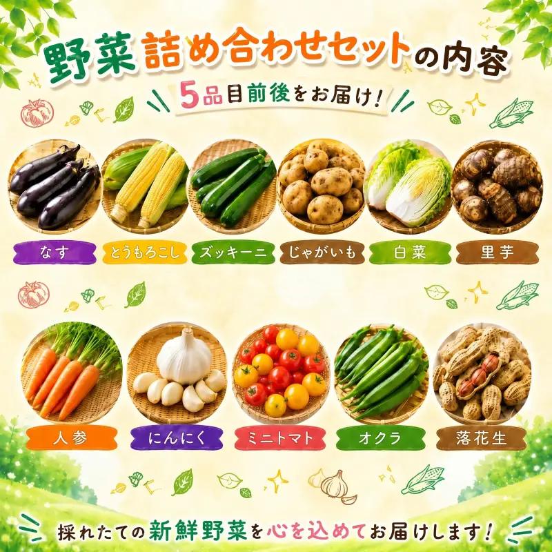 安芸野菜（全10種5品目前後）【野菜】CA001