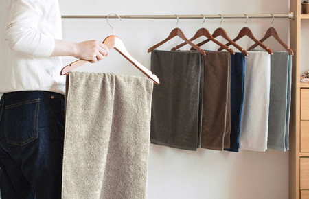 （今治タオルブランド認定品）ミニマルタオル　コンパクトバスタオル　4枚セット（オフホワイト）【I004520CBT4OW】