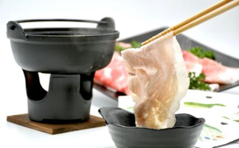 【2-159】松阪 お茶しゃぶセット（松阪茶・松阪産しいたけ・魔法の塩ポン酢付）
