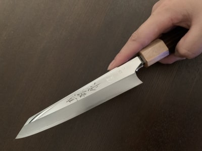 切付型ペティ包丁鏡面150ミリ銀３鋼　包丁 日本製 ペティナイフ ステンレス 刃渡り15cm 150mm 料理 高級 本格的 コンパクト 鏡面仕上げ ふるさとのうぜい 故郷納税 返礼品 高知県 土佐市