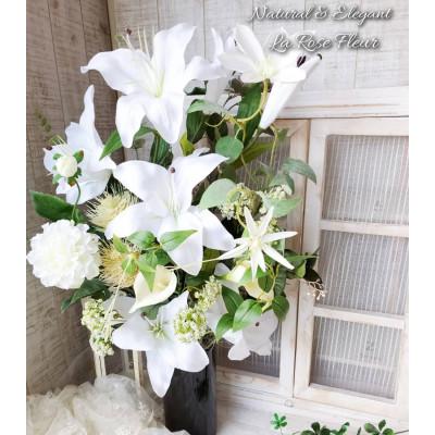 ふるさと納税 高畠町 まるで生花のようなフューネラルフラワー(仏花)大 |  | 03