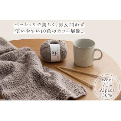 ふるさと納税 江南市 あみもねっと アルパカ天然色並太 5番色 10玉セット |  | 01