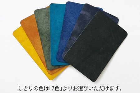 封筒みたいなデザインの名刺入れ　06 ネイビー