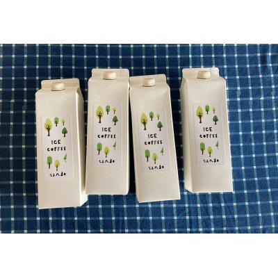 ふるさと納税 入間市 tangoのアイスコーヒー 無糖・1000ml×4本セット