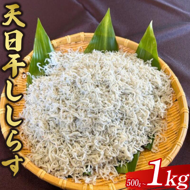 【ふるさと納税】 しらす干し 選べる 500g 1kg しらす 九十九里産 シラス 天日干し 天日干ししらす 九十九里 魚介類 無添加 魚介 海の幸 海 魚 海産物 ご飯のお供 惣菜 おつまみ おかず 贈答 ギフト プレゼント 冷凍 冷凍便 贈答 送料無料 千葉県 旭市 有限会社鎌倉商店