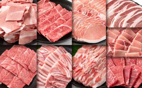 【6ヶ月定期便】宮崎牛＆宮崎県産豚肉セットCコースお楽しみ定期便 焼肉・すき焼き・しゃぶしゃぶ ミヤチク＜7-7＞