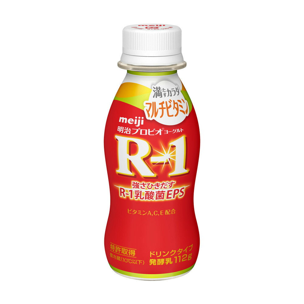 【ふるさと納税】明治プロビオヨーグルトR－1ドリンクタイプ満たすカラダマルチビタミン 24本 | 乳製品 ヨーグルト のむヨーグルト 飲み物 ドリンク アールワン まとめ買い 乳酸菌 乳酸菌飲料 ヨーグルトドリンク 健康 送料無料 人気 おすすめ