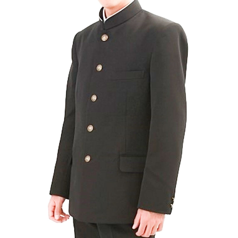 【ふるさと納税】標準型学生服 学ラン ラウンドカラー 日本被服株式会社（ 上着 詰襟 服 男性 メンズ ファッション 岡山県 倉敷産 返礼品 ） 学生服 専門 メーカー 高級 仕立て 国産 お手入れ簡単
