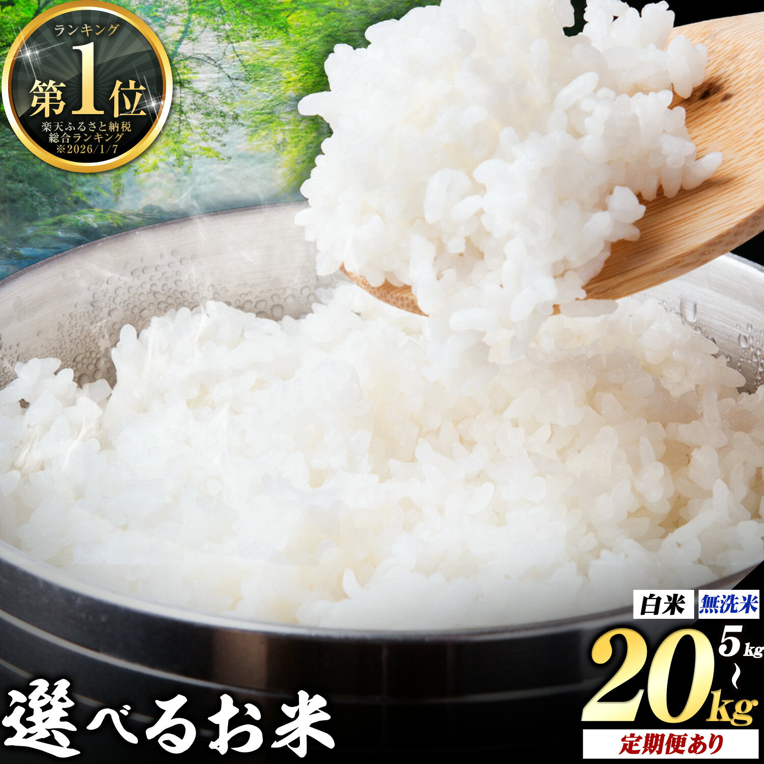 【ふるさと納税】米 選べる 定期便 肥後清流米 無洗米 白米 米 5kg 10kg 20kg ランキング 定期便あり 3ヶ月 6ヶ月 12ヶ月 熊本《出荷時期をお選びください》熊本県 菊池市 国産 熊本県産 白米 精米 無洗米 送料無料 こめ お米 ごはん ブレンド米 限度額 古米 速攻出荷