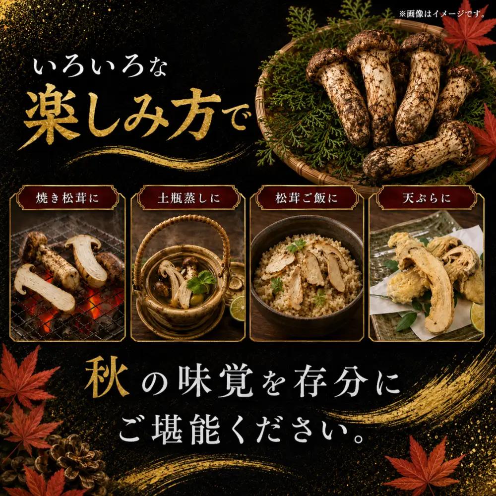 【先行予約】まつたけ 400g 岩手町産 天然 まつたけ