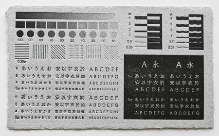 No.1076 めぐる、手漉紙。活版印刷名刺オリジナルデザイン