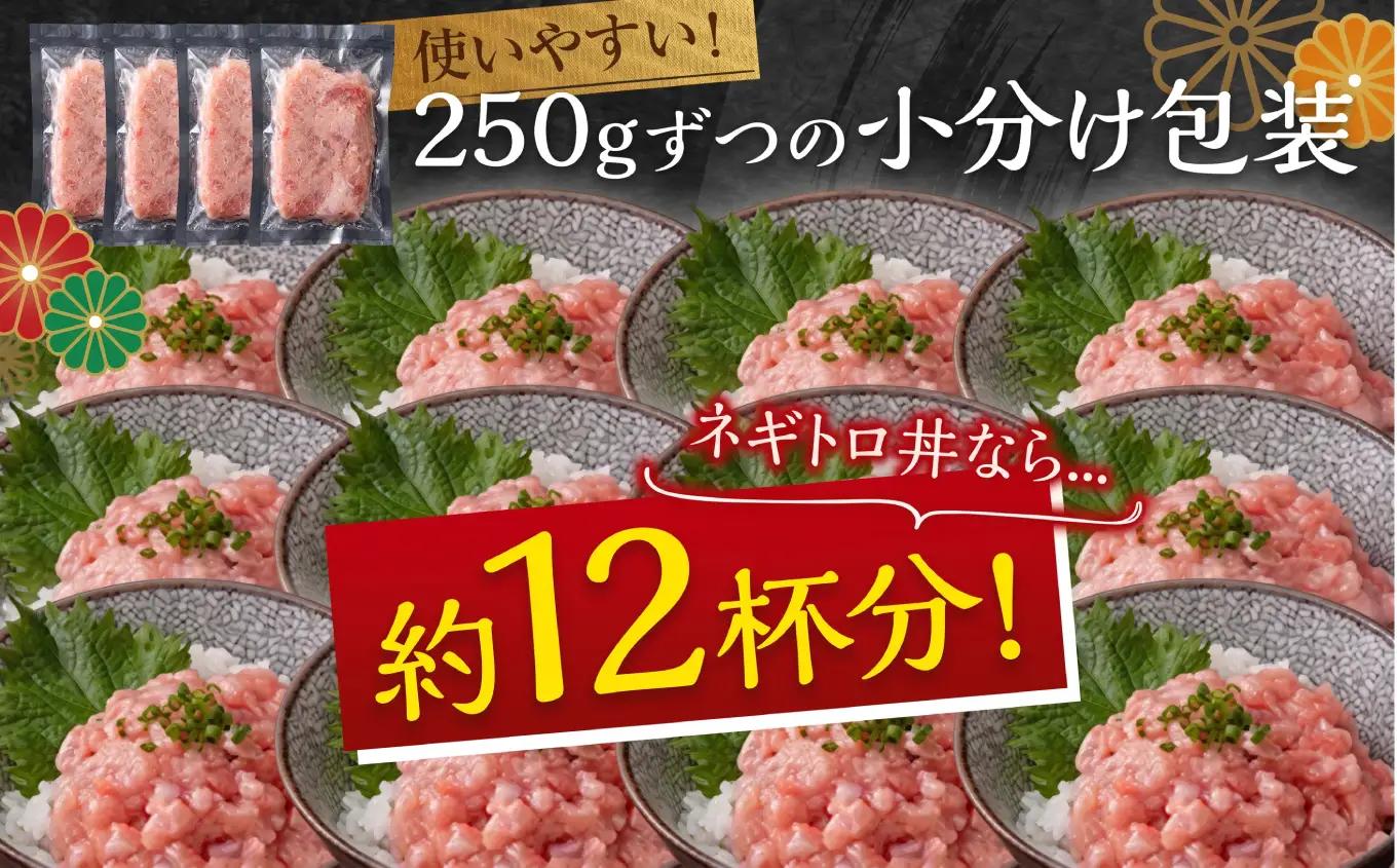 ふわとろネギトロ粗挽き＋ネギトロ専用の特選だし醤油（ミニ）５袋セット付き【天然マグロ使用】